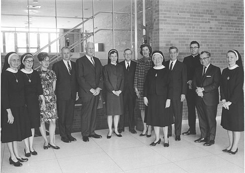 Photo of Alverno's First Lay Board of Trustees, February 1968