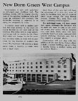 Small Article Image: Announcing Loretto Hall (now: Campus Center)